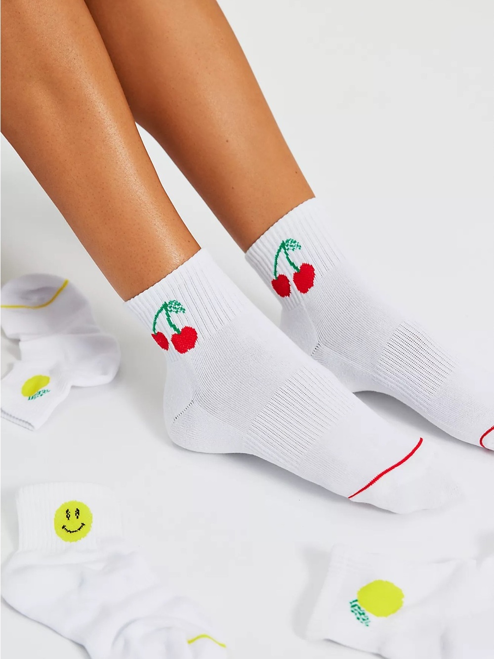 New Free People x FP Movement Fruity Frolic Ankle Socks